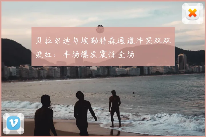 贝拉尔迪与埃勒特森通道冲突双双染红，半场爆发震惊全场